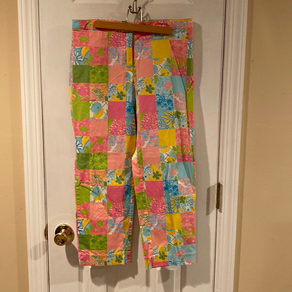 🌴Lilly Pulitzer cropped pants size 10